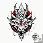 Tattoo sketch, mushu and cricket sidekick tog… – style Jagger Old – tattoo sketch (18.11.2025 12:20)