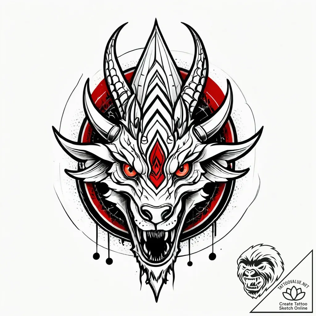 Tattoo sketch, mushu and cricket sidekick tog... - style Jagger Old - tattoo sketch (18.11.2025 12:20)