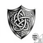 р“сђсѓрїрїр° 13: рўрёрјрірѕр»с‹ р—р°с‰рёс‚с‹… – style Flux Inscriptions – tattoo sketch (18.11.2025 12:27)