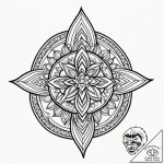 Tattoo sketch a subtle ‘mandala’ fragment tha… – style Jagger Old – tattoo sketch (18.11.2025 16:29)