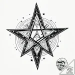 Tattoo sketch a minimalist constellation of a… – style Jagger Old – tattoo sketch (18.11.2025 22:04)
