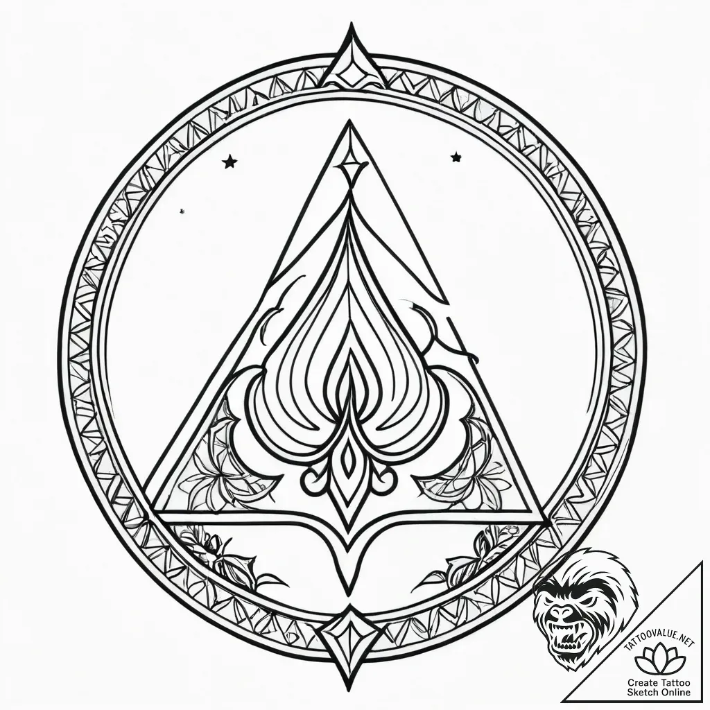 Tattoo sketch libra's glyph balanced on a sin... - style Jagger Old - tattoo sketch (19.11.2025 00:45)