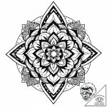 Tattoo design a quilt patch with a meaningful… – style Jaeger Mini – tattoo sketch (19.11.2025 03:05)