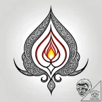 Tat tattoo sketch, intertwined fire and water… – style Jagger Old – tattoo sketch (19.11.2025 04:44)