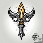 Tat tattoo sketch, crossed wrench and screwdr… – style Jagger Old – tattoo sketch (19.11.2025 07:24)