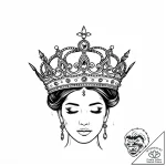 Tattoo sketch a small, minimalist crown or ti… – style Jaeger Mini – tattoo sketch (19.11.2025 11:05)