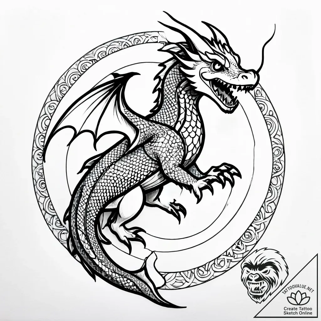 Tattoo sketch a person's hands holding a cons... - style Jagger Old - tattoo sketch (19.11.2025 12:45)