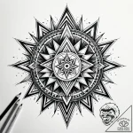 Tat tattoo sketch, punk rocker with spiked le… – style Jaeger Simple – tattoo sketch (19.11.2025 16:05)