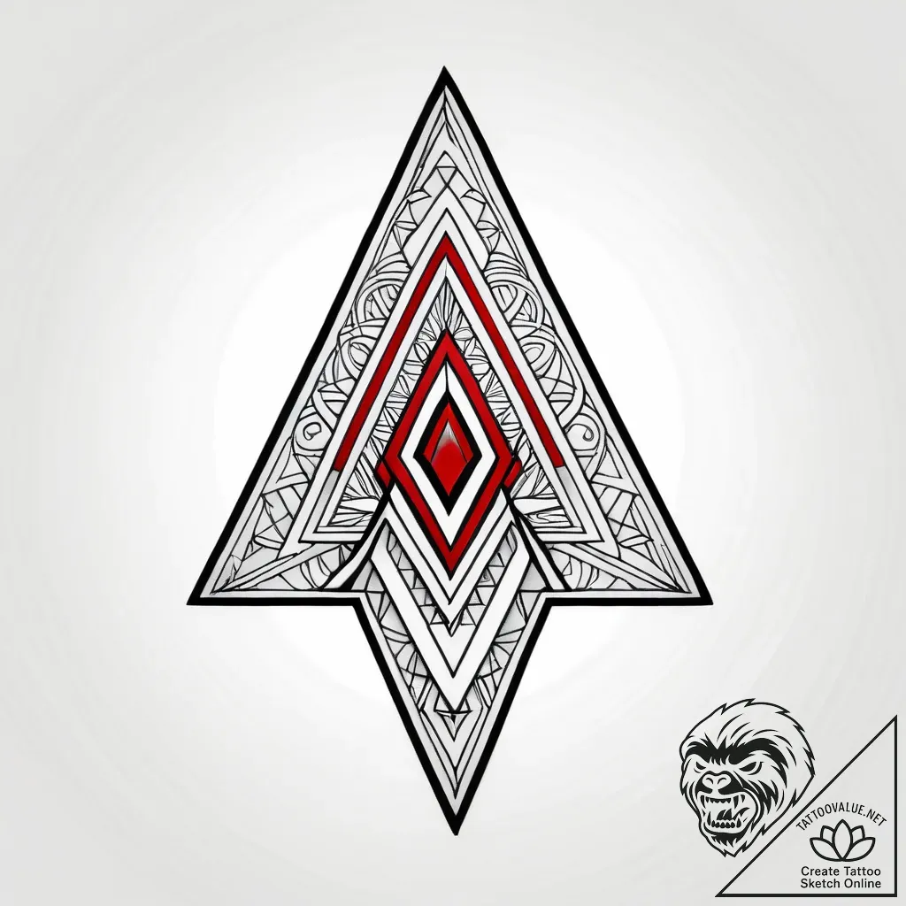 Tattoo design: a geometric tattoo of mokosh's... - style Jagger Old - tattoo sketch (19.11.2025 17:45)