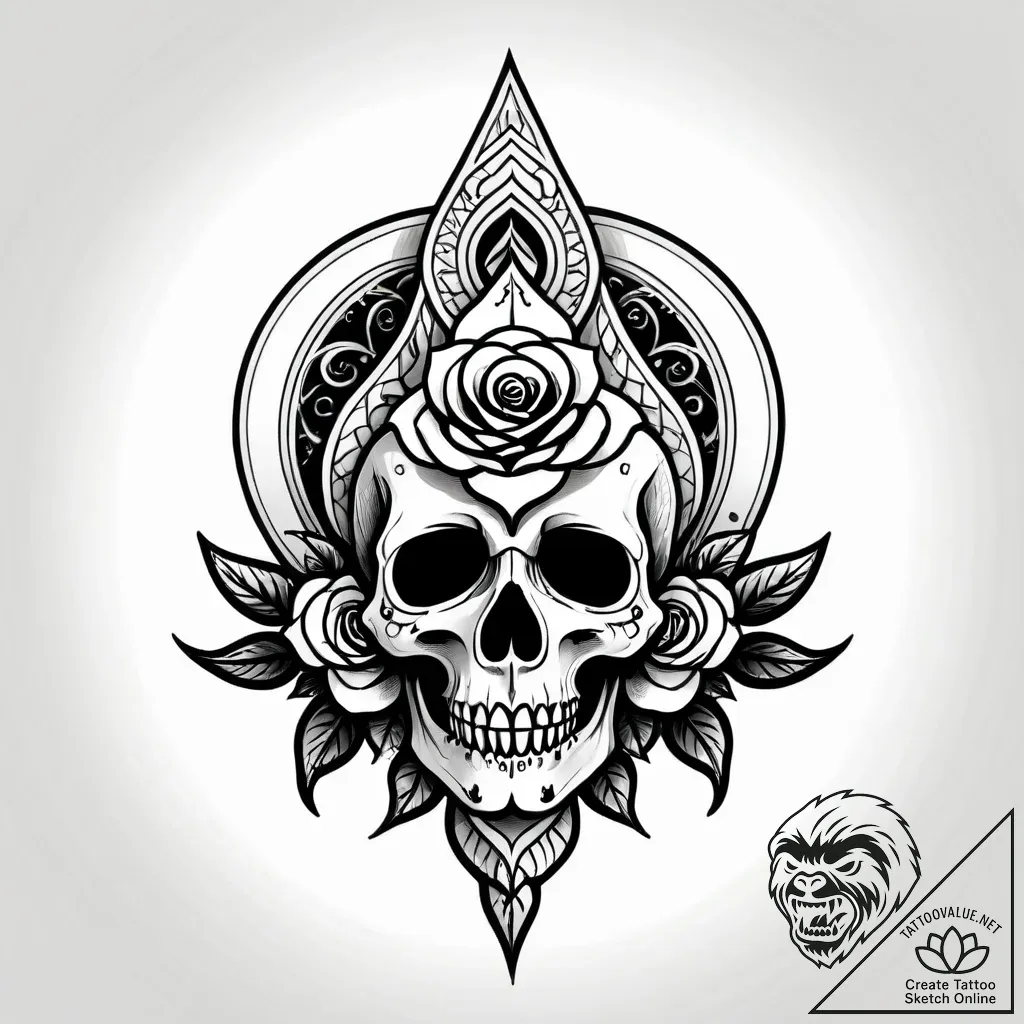 Tattoo sketch a soft, ethereal representation... - style Jagger Old - tattoo sketch (19.11.2025 19:05)