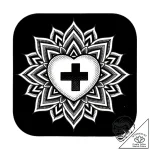 Tattoo sketch a glowing health pack icon on a… – style Flux Inscriptions – tattoo sketch (20.11.2025 06:05)