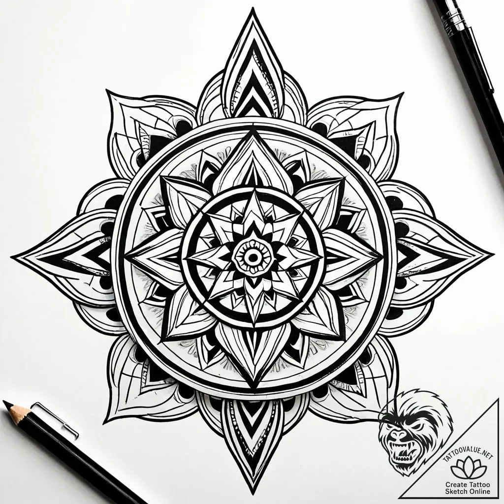 Phone screen with '1 new message' notificatio... - style Jaeger Simple - tattoo sketch (20.11.2025 07:45)