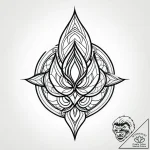 Tattoo design an abstract flow of energy cont… – style Jagger Old – tattoo sketch (20.11.2025 09:45)