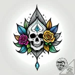 Tat tattoo sketch, hyperrealistic leaf covere… – style Jagger Old – tattoo sketch (21.11.2025 06:45)