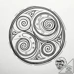 Tattoo design a simple ‘triskelion’ or ‘tripl… – style Jaeger Simple – tattoo sketch (21.11.2025 19:05)