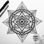 Spyglass, focused on a distant shore, ink ill… – style Jaeger Simple – tattoo sketch (22.11.2025 13:44)