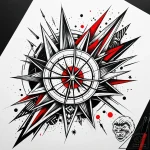 Tattoo design an abstract pattern of gaming u… – style Jaeger Simple – tattoo sketch (22.11.2025 18:45)