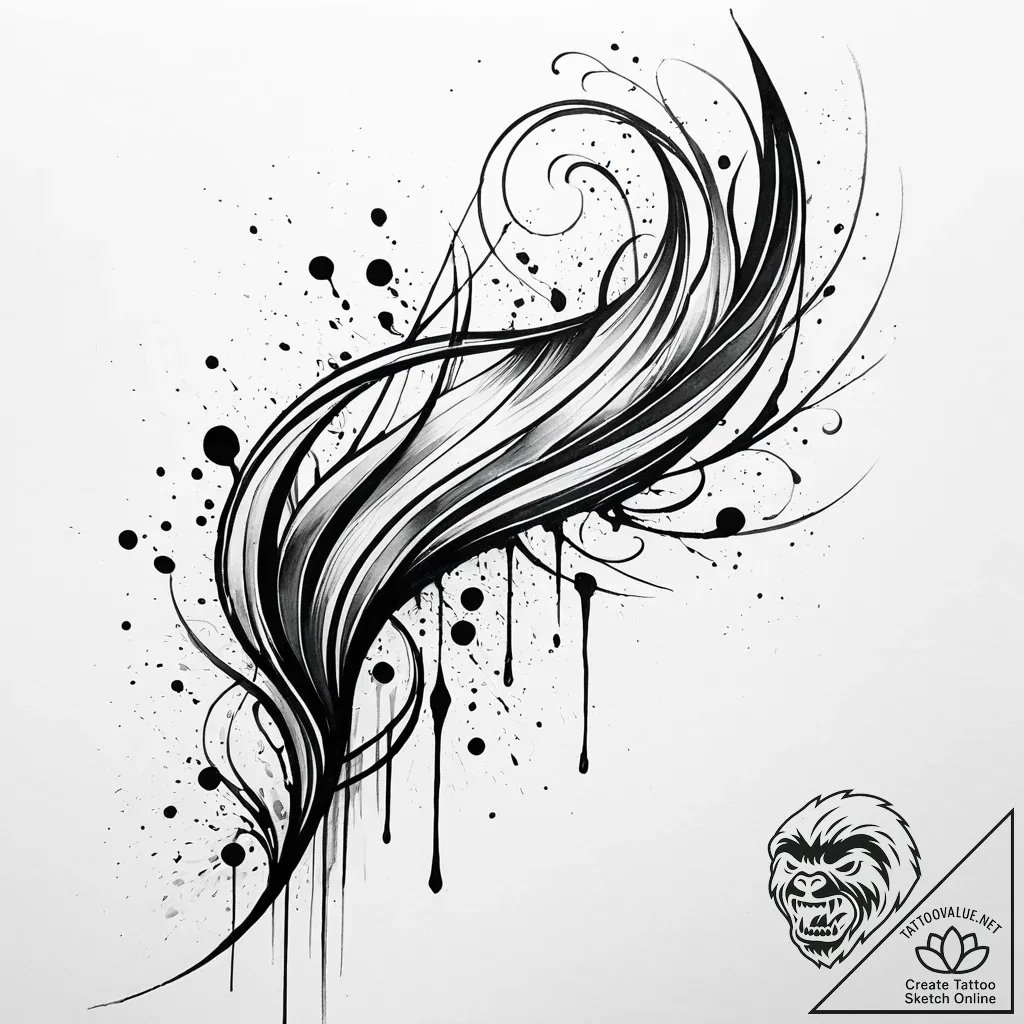 Tattoo sketch a hand with subtle lines accent... - style Jaeger Simple - tattoo sketch (22.11.2025 22:45)