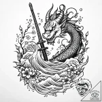 Eskiz.to, tattoo sketch, shrek holding enchan… – style Jaeger Mini – tattoo sketch (23.11.2025 23:03)