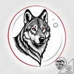 Tattoo design a wolf pack howling together un… – style Jagger Old – tattoo sketch (23.11.2025 23:55)