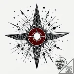 Tat tattoo sketch, comet blazing across dark… – style Jagger Old – tattoo sketch (24.11.2025 00:19)