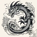 Tattoo sketch, elegant flowing calligraphy ph… – style Jaeger Simple – tattoo sketch (24.11.2025 00:37)