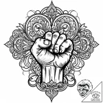 Tattoo sketch a detailed, muscular arm with c… – style Jaeger Mini – tattoo sketch (24.11.2025 04:28)