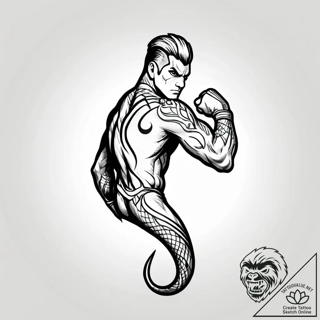 Tattoo sketch, incredibles 2 mr. incredible p... - style Jagger Old - tattoo sketch (24.11.2025 04:55)