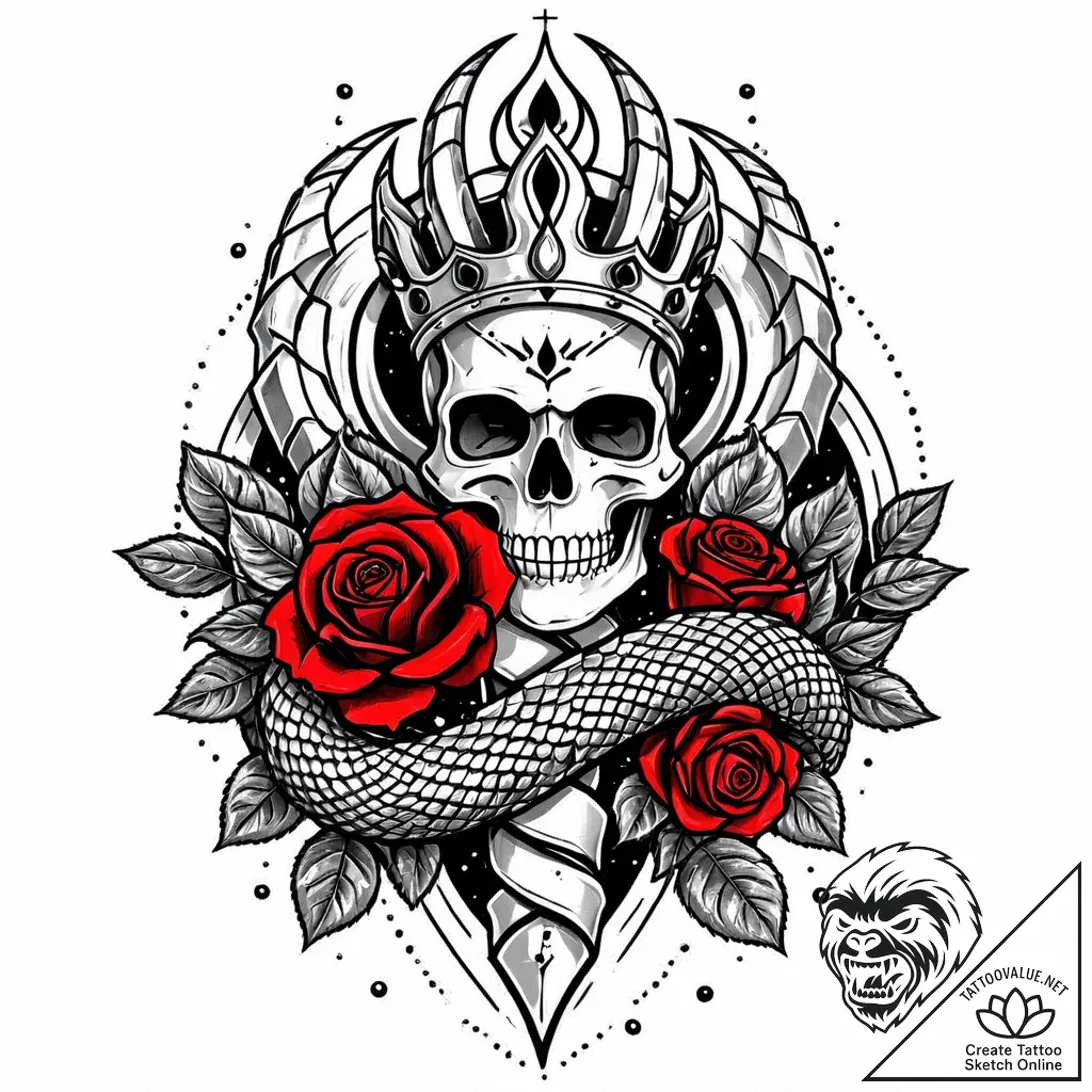 Queenр в р’в р в рір‚в р в р’в р р†р вђљрўв„ў... - style Jaeger Mini - tattoo sketch (24.11.2025 06:15)