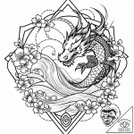 Tattoo sketch an abstract representation of a… – style Jaeger Mini – tattoo sketch (24.11.2025 07:39)