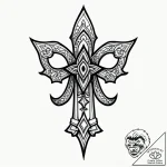 Tattoo sketch, coraline walking down dark hal… – style Jagger Old – tattoo sketch (24.11.2025 07:43)