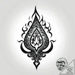 Tattoo design a glowing ‘game over’ screen me… – style Jagger Old – tattoo sketch (24.11.2025 08:07)