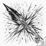 Tat tattoo sketch, blazing comet streaking th… – style Jaeger Simple – tattoo sketch (24.11.2025 09:36)