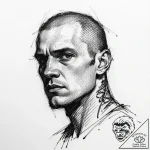 р“сђсѓрїрїр° 4: рџсђрµрѕрґрѕр»рµрѕрёрµ рё рўс… – style Flux Inscriptions – tattoo sketch (24.11.2025 09:46)