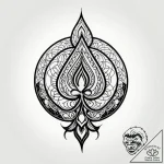 Tat tattoo sketch, makeup artist’s brush blen… – style Jagger Old – tattoo sketch (24.11.2025 09:55)