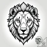Tattoo sketch a leo lion’s eye subtly integra… – style Jagger Old – tattoo sketch (24.11.2025 11:19)