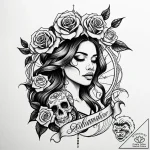 Eskiz.to, tattoo sketch, sally driving on coa… – style Jaeger Simple – tattoo sketch (24.11.2025 12:36)