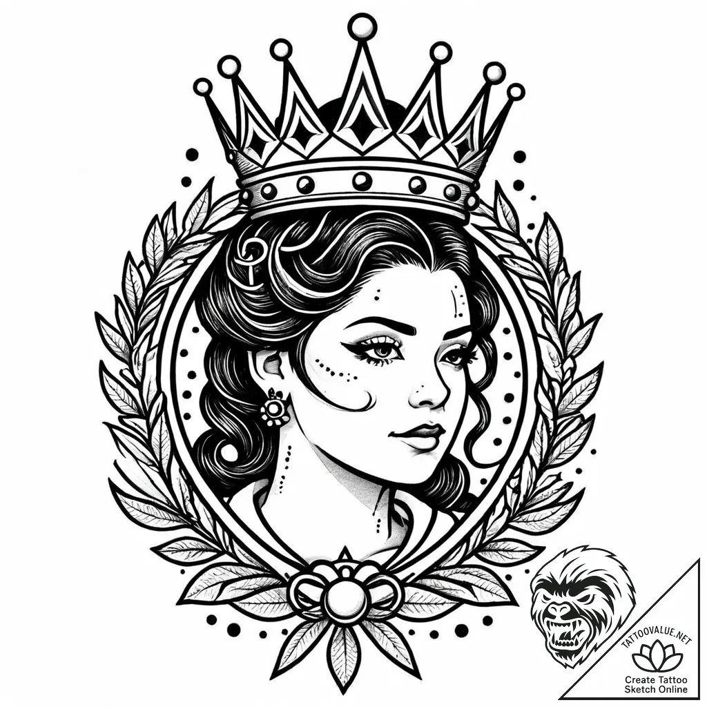 Tattoo design a stylized "player" symbol with... - style Jaeger Mini - tattoo sketch (24.11.2025 13:40)