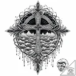 Tattoo design a subtle texture of flowing wat… – style Jaeger Mini – tattoo sketch (24.11.2025 14:04)