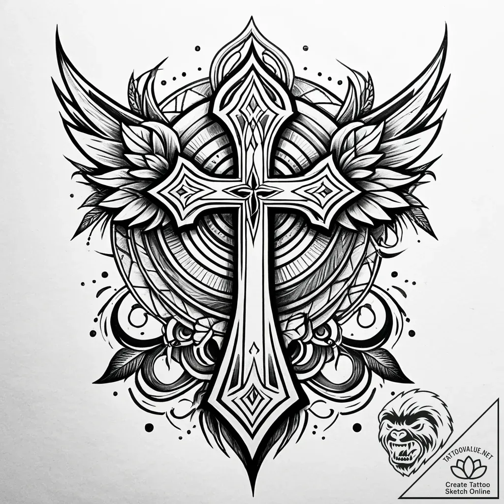 Tattoo design a symbol representing a persona... - style Jaeger Simple - tattoo sketch (24.11.2025 16:12)