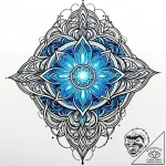 Tattoo sketch a glowing force field effect.,… – style Jaeger Mini – tattoo sketch (24.11.2025 16:52)