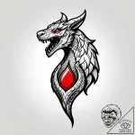 Tattoo sketch a mythological creature’s power… – style Jagger Old – tattoo sketch (24.11.2025 17:40)