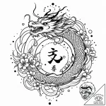 Tattoo sketch a zodiac glyph appearing as a h… – style Jaeger Mini – tattoo sketch (24.11.2025 18:01)