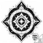 Tattoo sketch: a simple, clean design of svar… – style Jaeger Mini – tattoo sketch (24.11.2025 19:25)