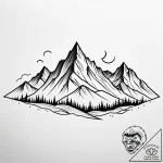 Tattoo sketch, minimalist black thin line mou… – style Jaeger Simple – tattoo sketch (25.11.2025 04:37)