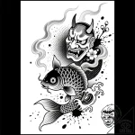 Tat tattoo sketch, dancer silhouette blending… – style Flux Inscriptions – tattoo sketch (25.11.2025 06:57)