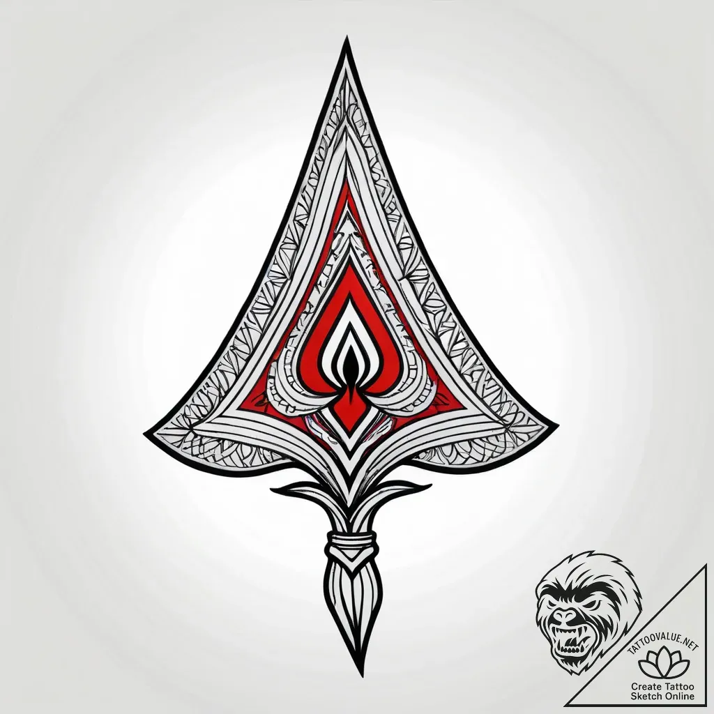 A detailed bamboo shoot, growing,, tattoo fla... - style Jagger Old - tattoo sketch (25.11.2025 17:17)