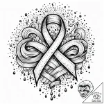 Tattoo design “i feel” text for cancer, with… – style Jaeger Mini – tattoo sketch (25.11.2025 19:36)