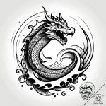 Trebuchet launching a massive, flaming projec… – style Jagger Old – tattoo sketch (26.11.2025 07:57)