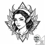 Tattoo design a pair of elf ears with subtle… – style Jaeger Mini – tattoo sketch (26.11.2025 16:57)